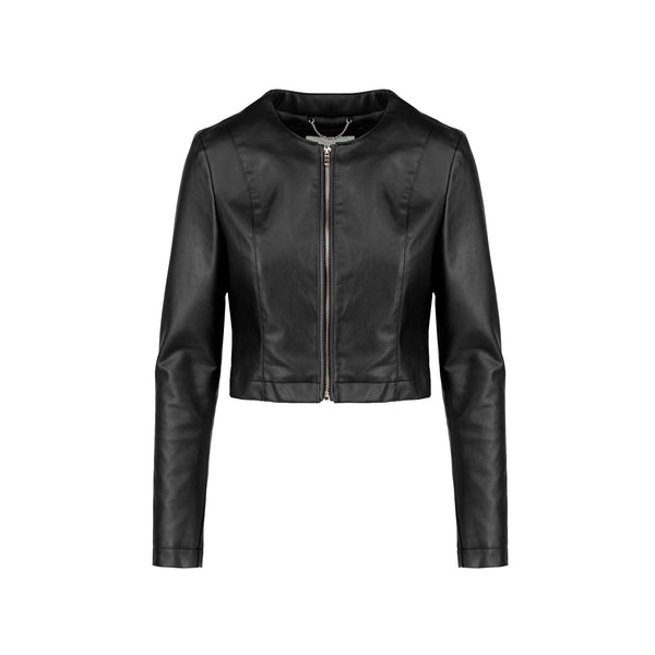 Censured Giacca leggera Giubbino Donna crop in ecopelle XS P25 - CENSUREDJWNILAPSN4 - 90 - XS - Francavilla Moda